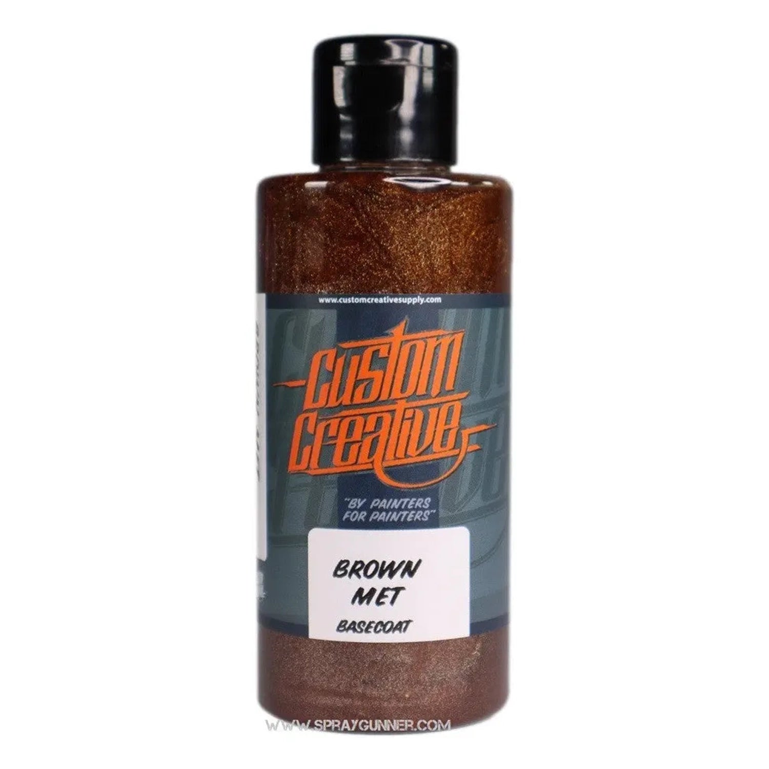 Custom Creative Paints: Brown Metallic 150ml (5oz) - Urbanlystore