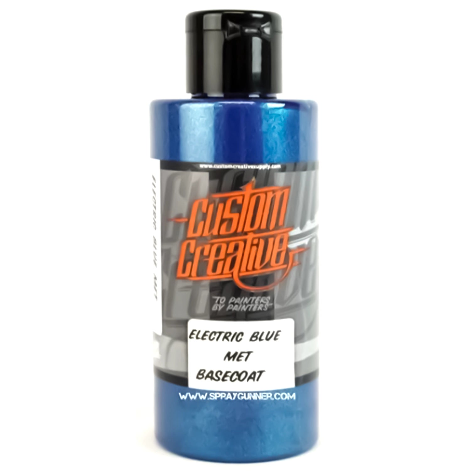 Custom Creative Paints: Electric Blue Metallic 150ml (5oz) - Urbanlystore