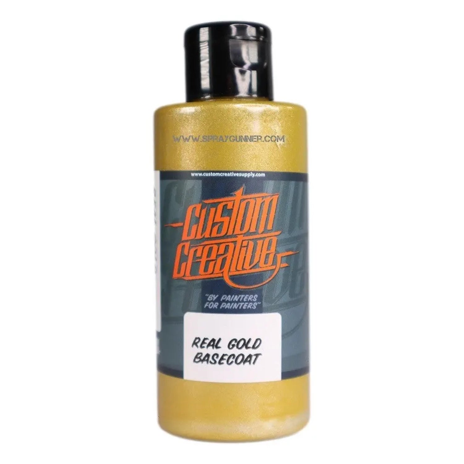 Custom Creative Paints: Real Gold Metallic 150ml (5oz) - Urbanlystore