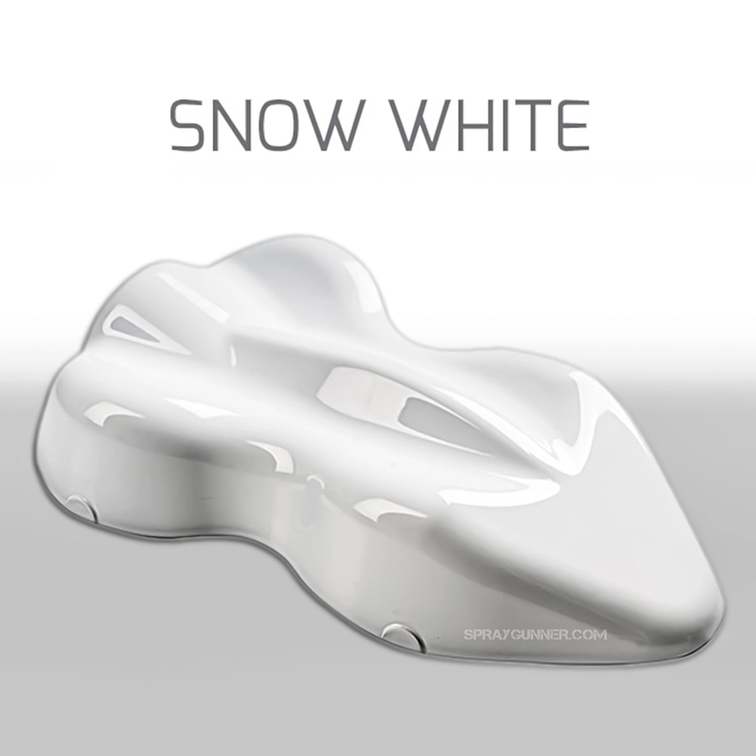 Custom Creative Paints: Snow White 1 liter (33.8oz) - Urbanlystore