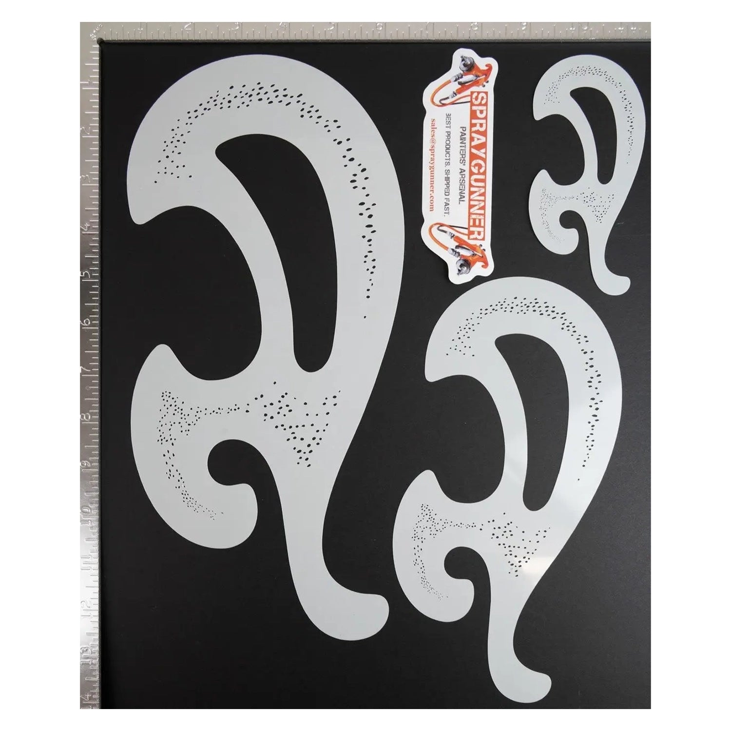 Blair Stencil - Smooth-Edged French curve - Urbanlystore