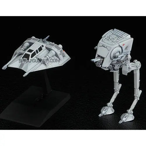 Bandai Hobby Star Wars 008 AT-ST & Snowspeeder Model Kit Bandai