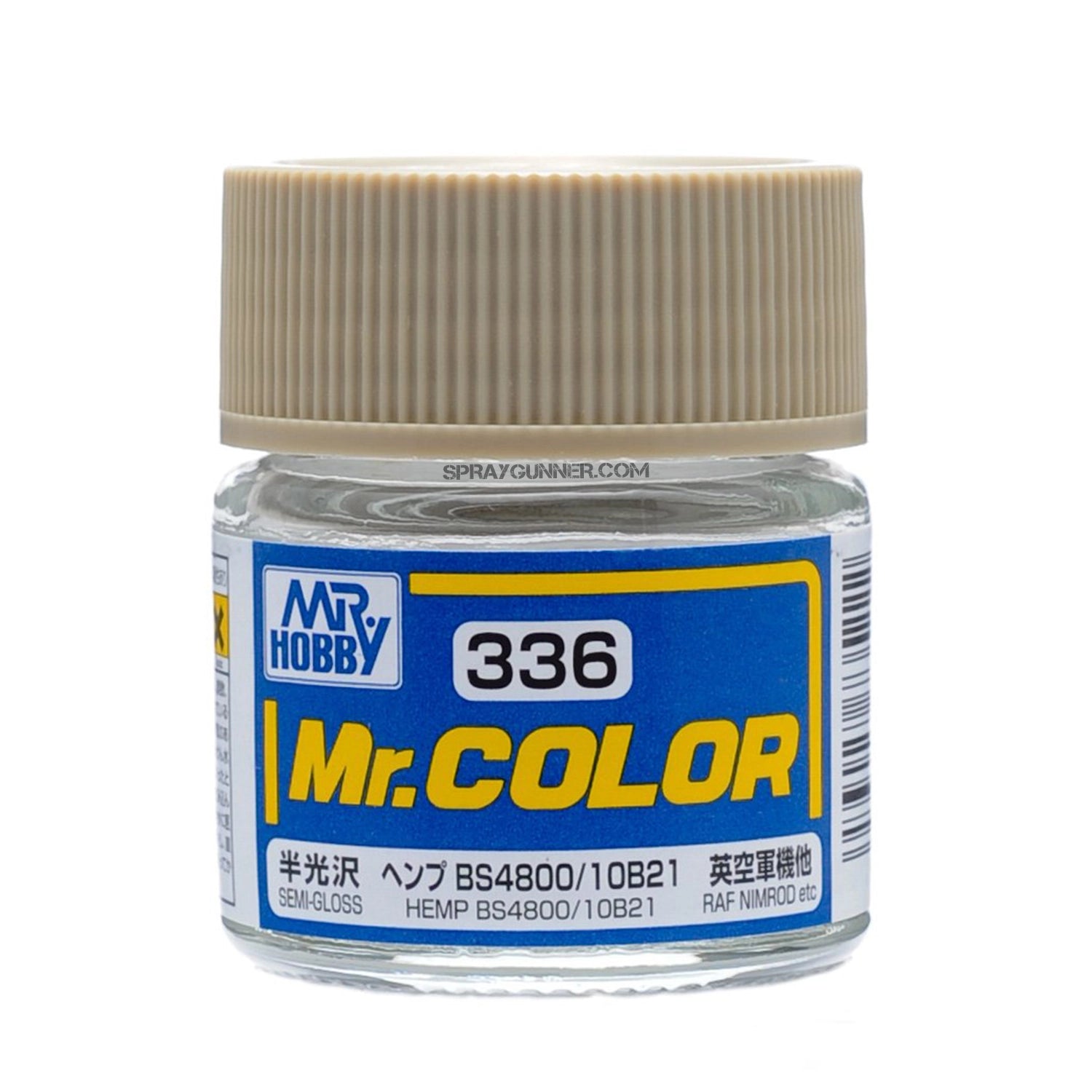 GSI Creos Mr.Color Model Paint: Hemp BS4800/10B21 (C-336) - Urbanlystore