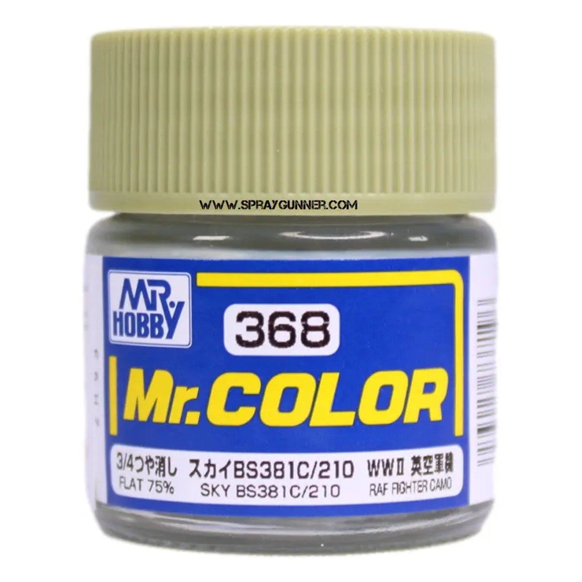 GSI Creos Mr. Color Model Paint: Flat Sky C368
