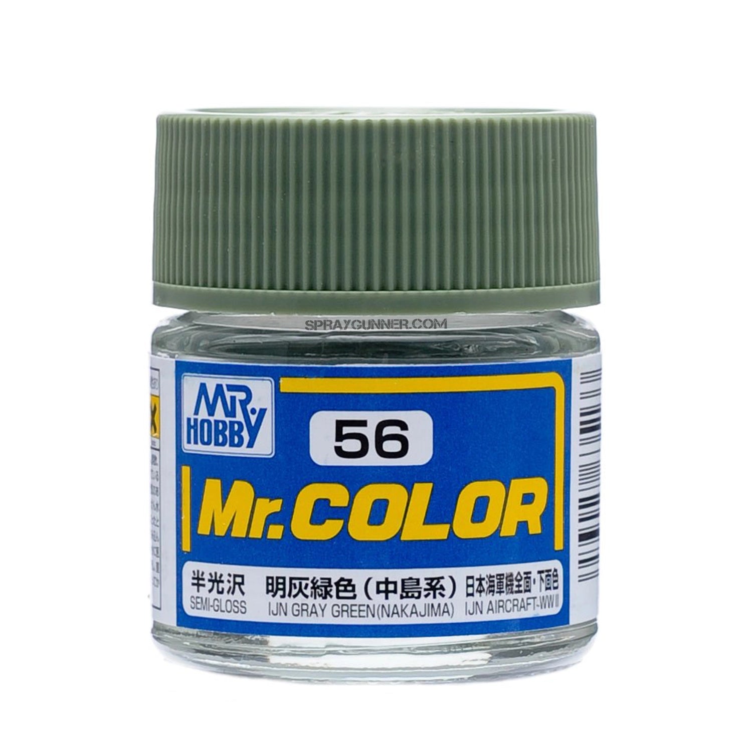GSI Creos Mr.Color Model Paint: IJN Gray Green (C-56) - Urbanlystore