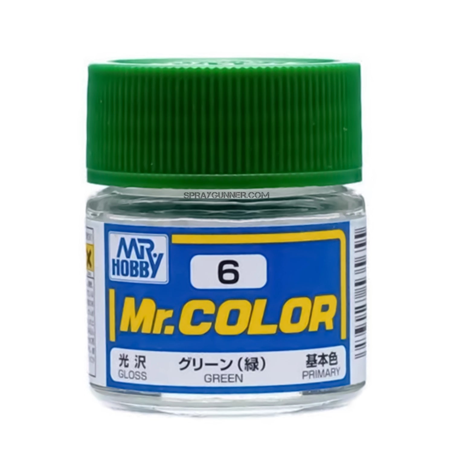 GSI Creos Mr.Color Model Paint: Gloss Green - Urbanlystore