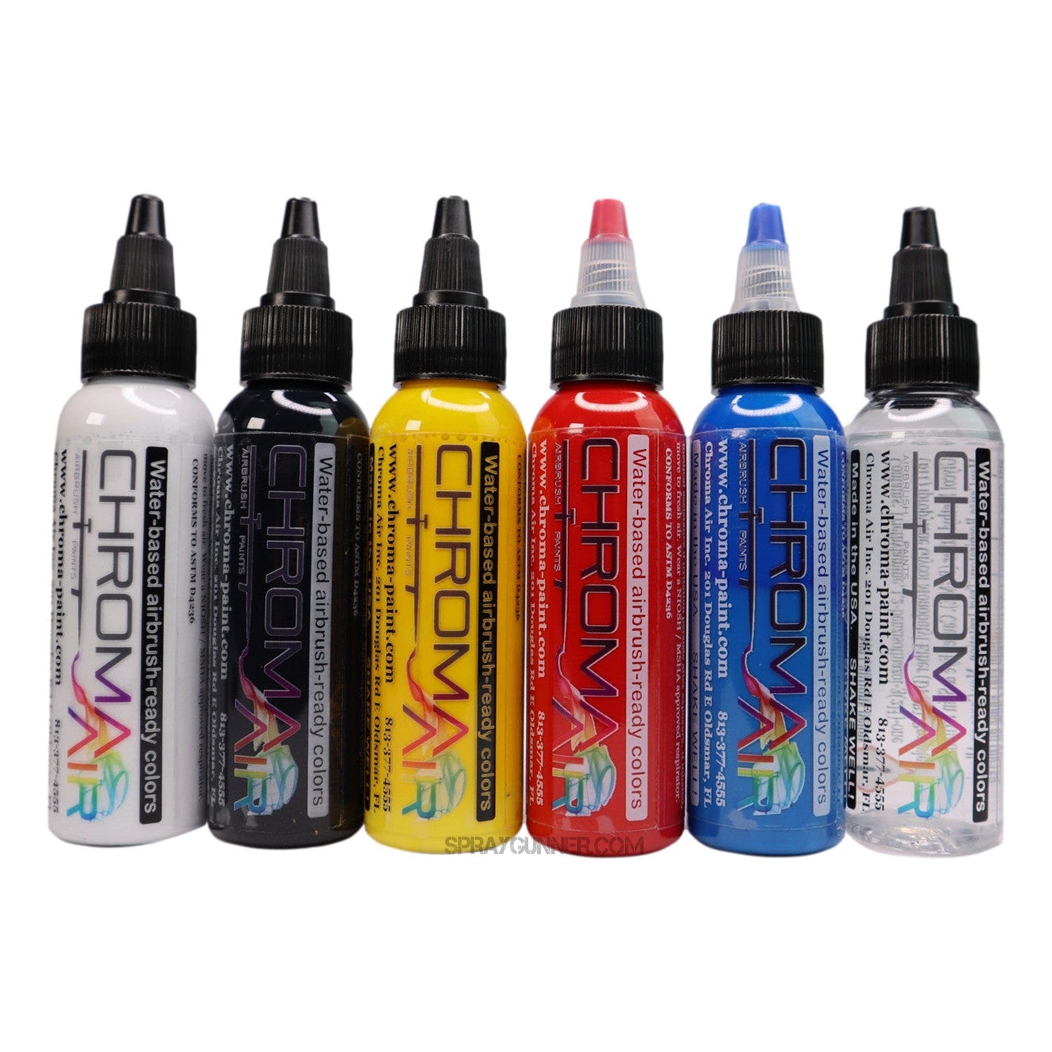Badger Krome RK1 + ChromaAir paints - Urbanlystore