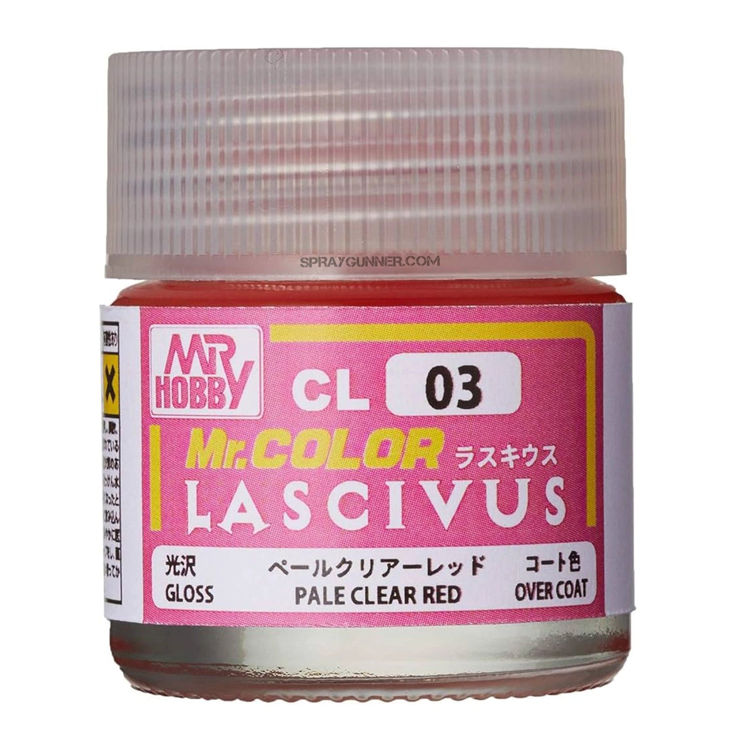 GSI Creos Mr.Color Lascivus: Gloss Clear Pale Red - Urbanlystore