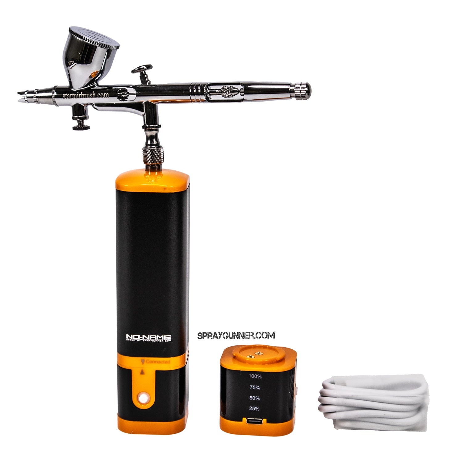 Cordless airbrush battery powered compressor with airbrush kit - Urbanlystore