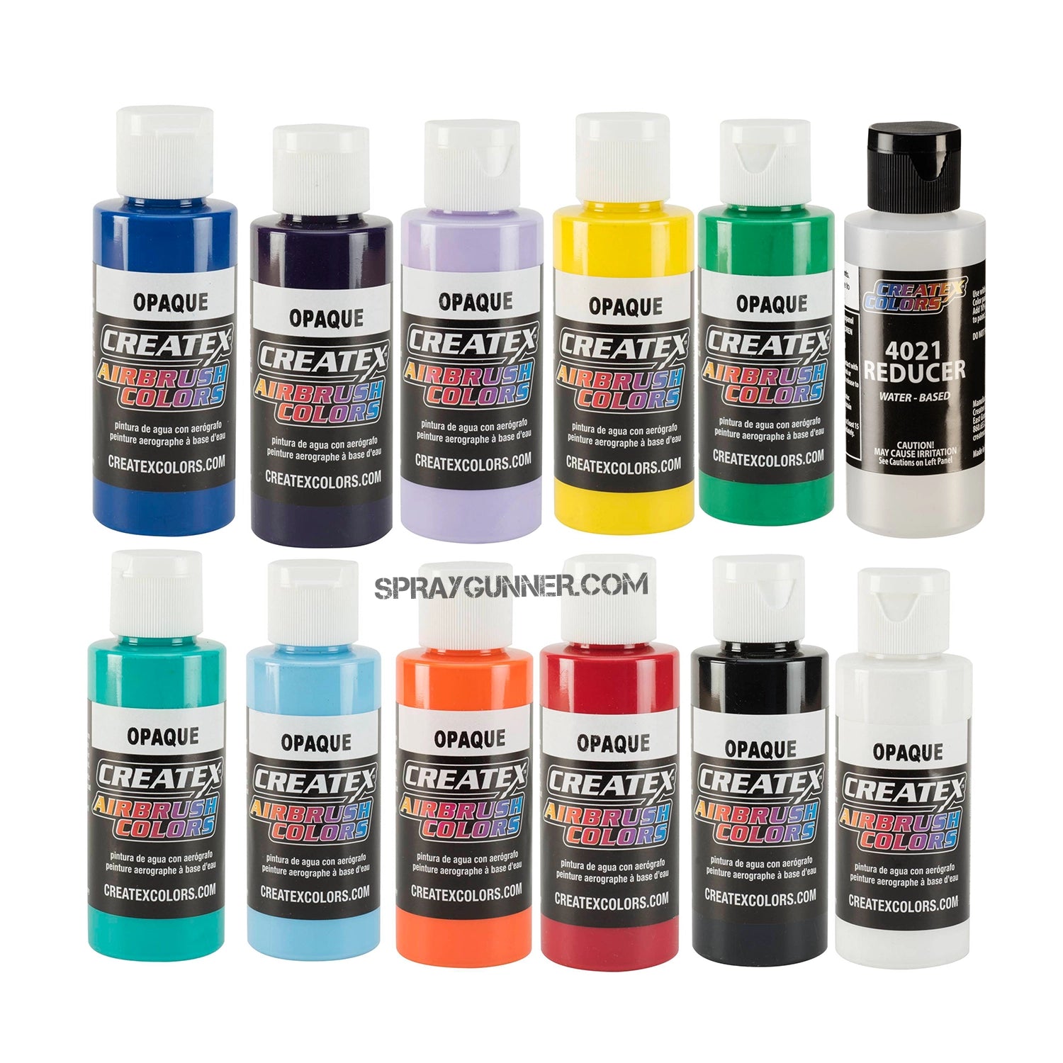 Createx Airbrush Colors Opaque 11 Color Set - Urbanlystore
