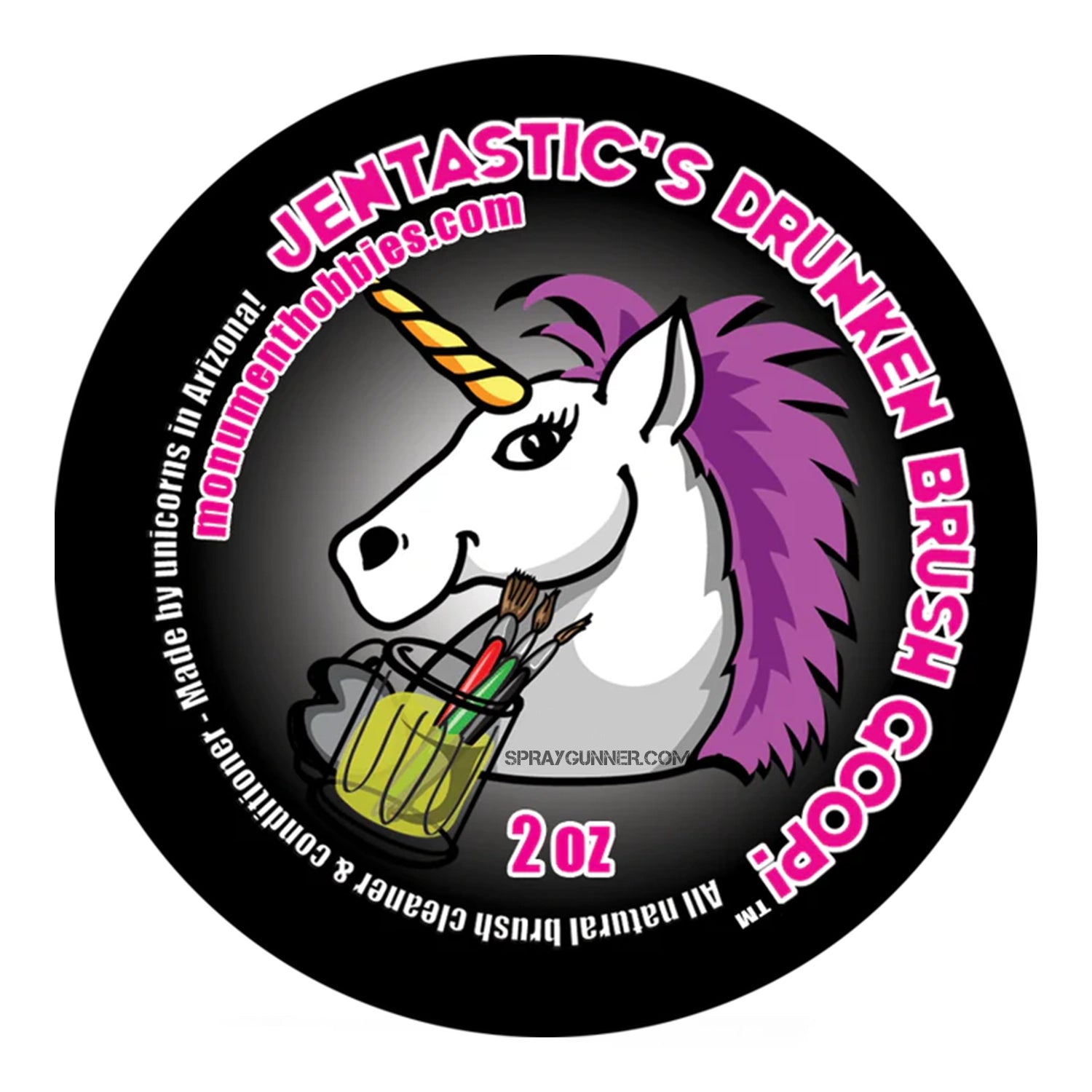 MONUMENT HOBBIES: Jentastic's Drunken Brush Goop! 2oz - Urbanlystore