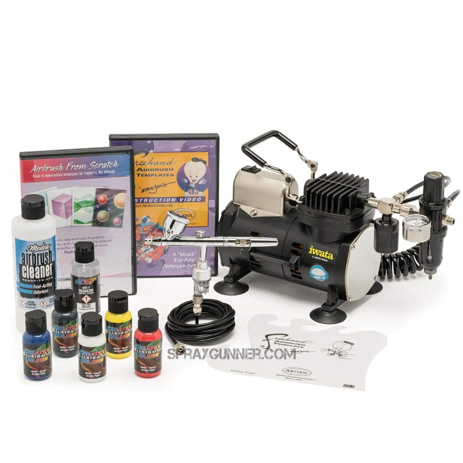 Iwata Deluxe Airbrush Kit with Eclipse HP-CS Iwata