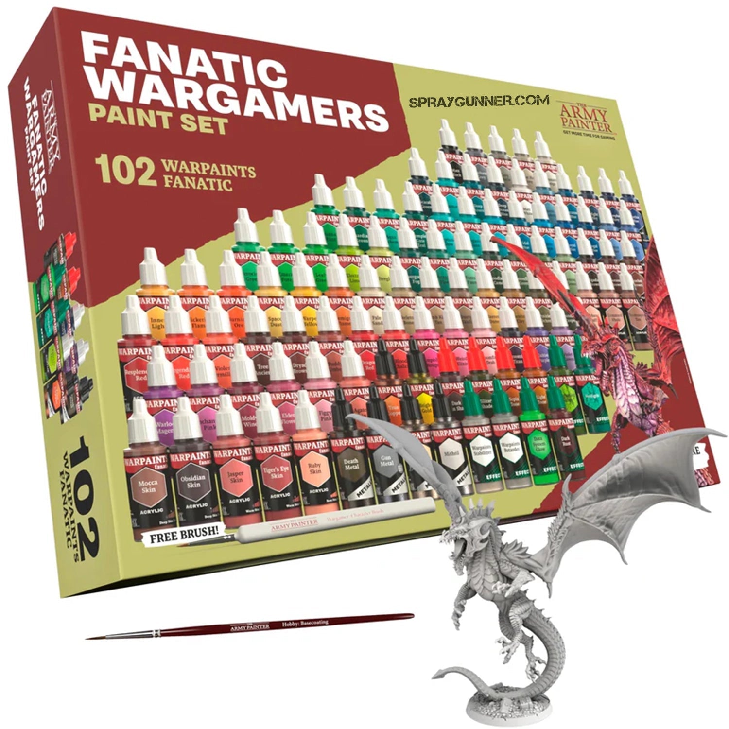 Discounted THE ARMY PAINTER: Warpaints Fanatic Wargamers Paint Set THE ARMY PAINTER at Urbanlystore