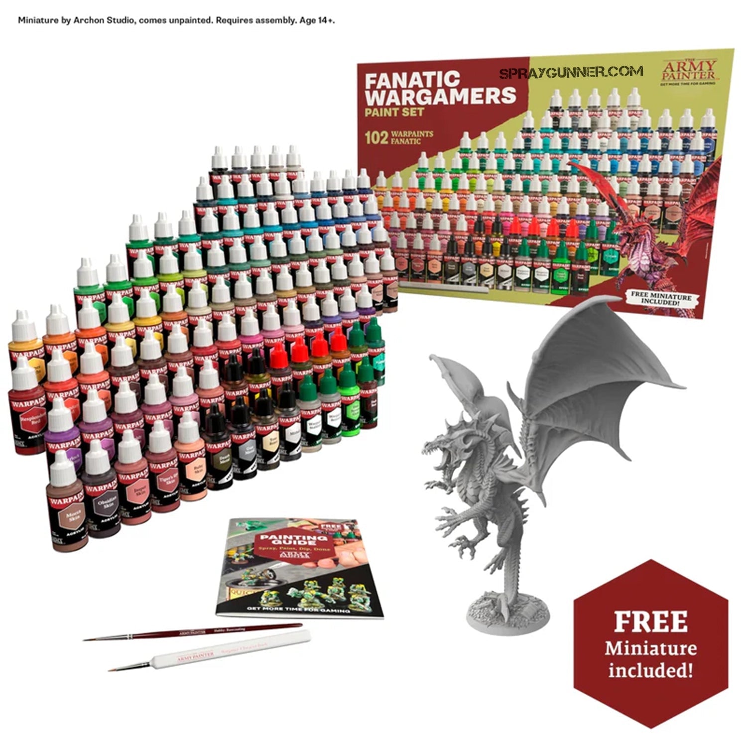 Discounted THE ARMY PAINTER: Warpaints Fanatic Wargamers Paint Set THE ARMY PAINTER at Urbanlystore