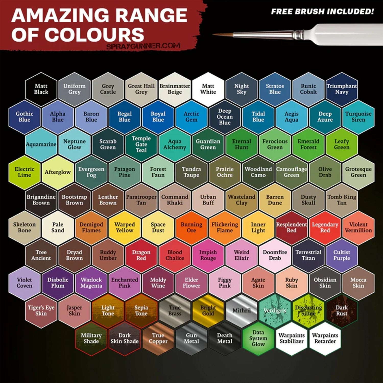 Discounted THE ARMY PAINTER: Warpaints Fanatic Wargamers Paint Set THE ARMY PAINTER at Urbanlystore