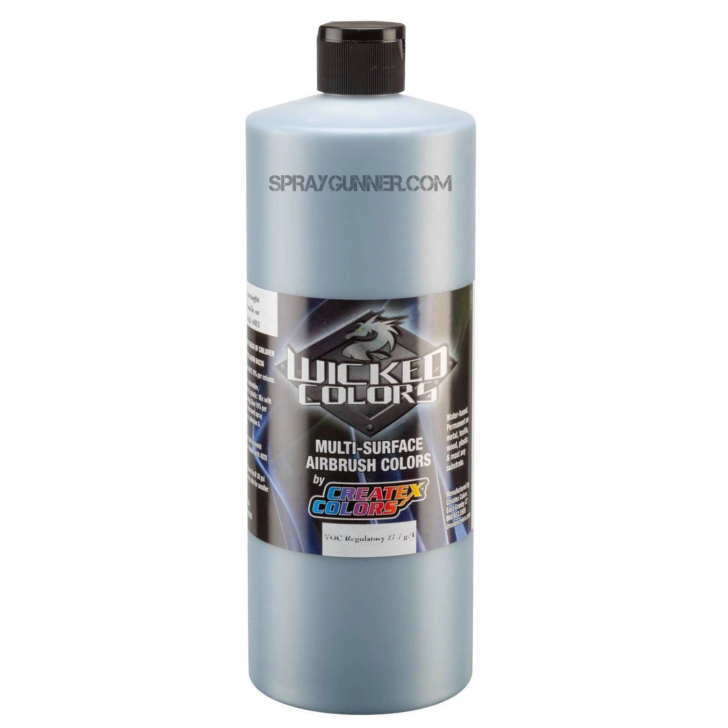 Wicked Colors Metallic Blue Silver W364 - Urbanlystore