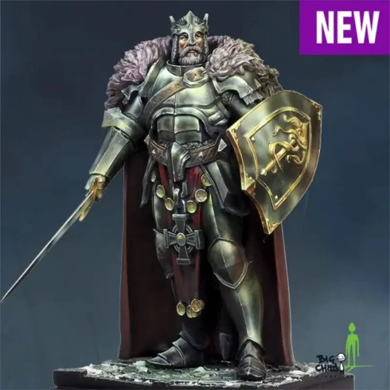 Echoes of Camelot King Arthur Pendragon 75mm Model Kit - Urbanlystore