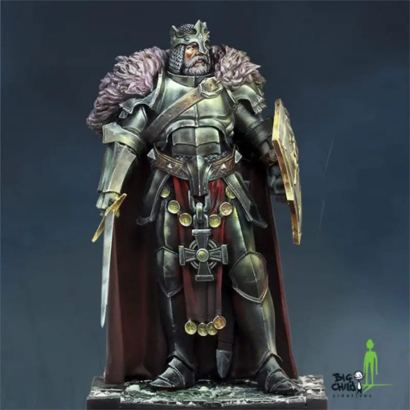 Echoes of Camelot King Arthur Pendragon 75mm Model Kit - Urbanlystore