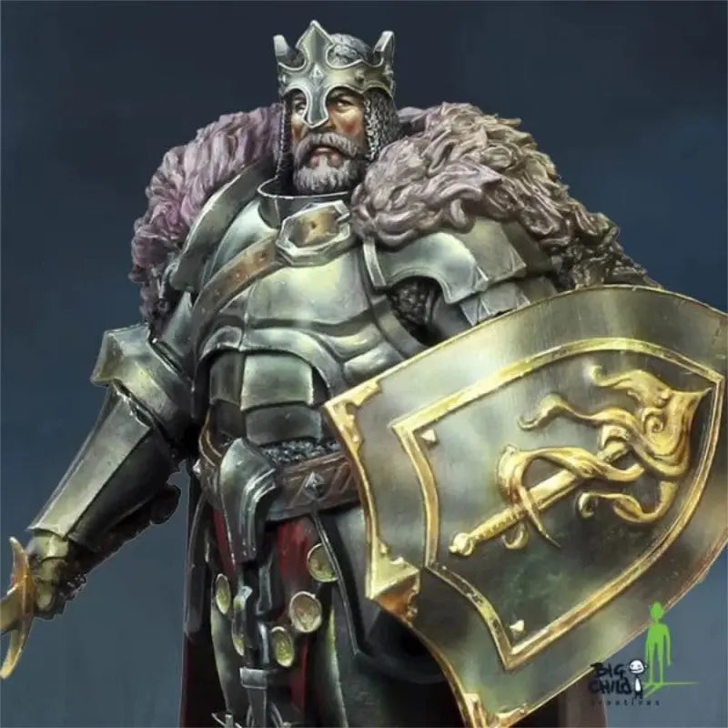 Echoes of Camelot King Arthur Pendragon 75mm Model Kit - Urbanlystore