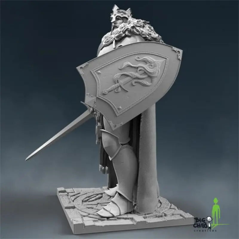 Echoes of Camelot King Arthur Pendragon 75mm Model Kit - Urbanlystore