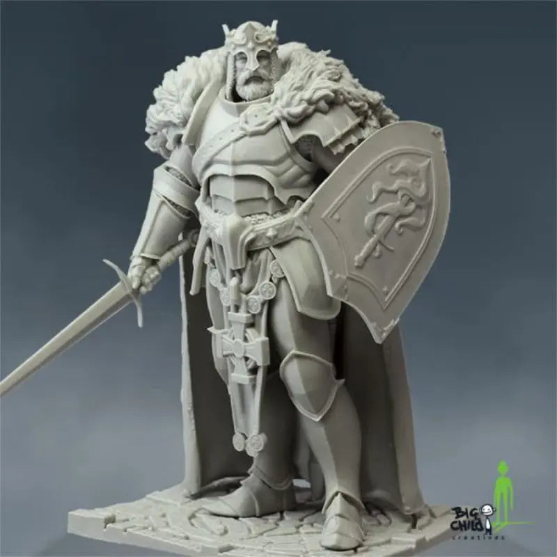 Echoes of Camelot King Arthur Pendragon 75mm Model Kit - Urbanlystore