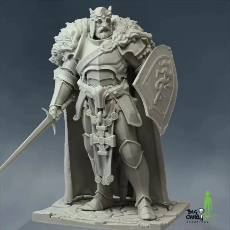 Echoes of Camelot King Arthur Pendragon 75mm Model Kit - Urbanlystore