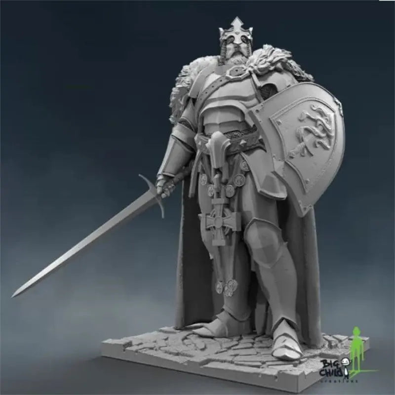 Echoes of Camelot King Arthur Pendragon 75mm Model Kit - Urbanlystore