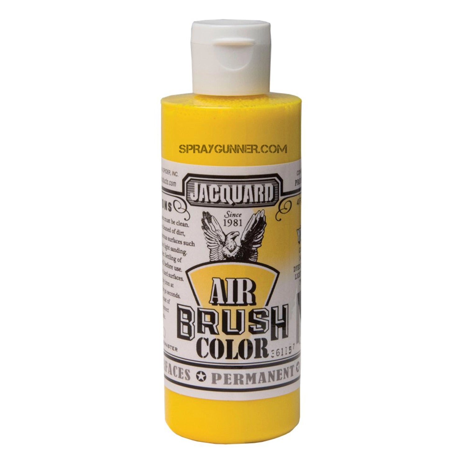 Jacquard Airbrush Color Bright Yellow 4 oz - Urbanlystore