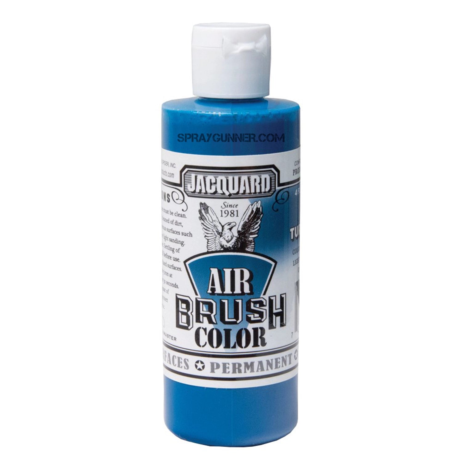 Jacquard Airbrush Color Bright Turquoise 4 oz - Urbanlystore