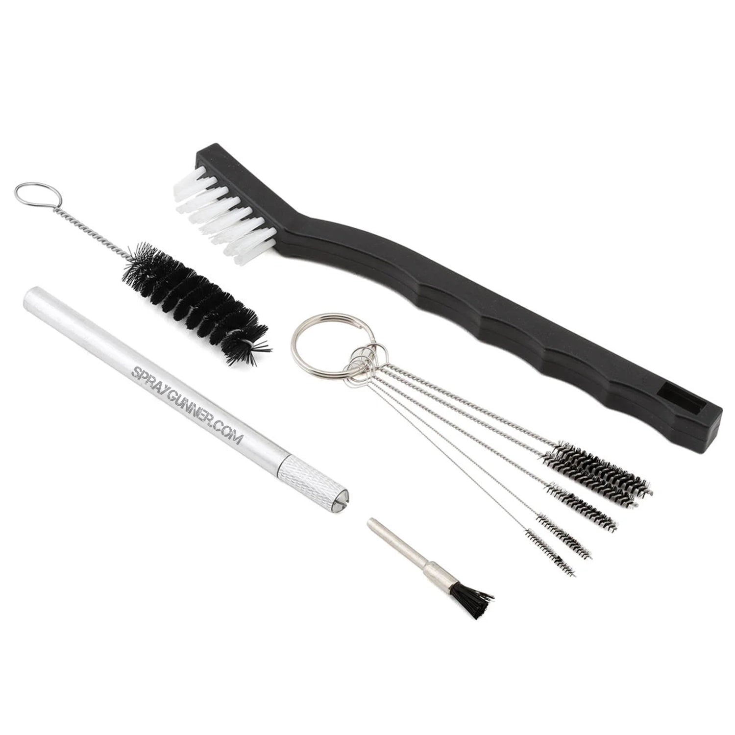 Full Airbrush Cleaning Brush Set by GREX - Urbanlystore