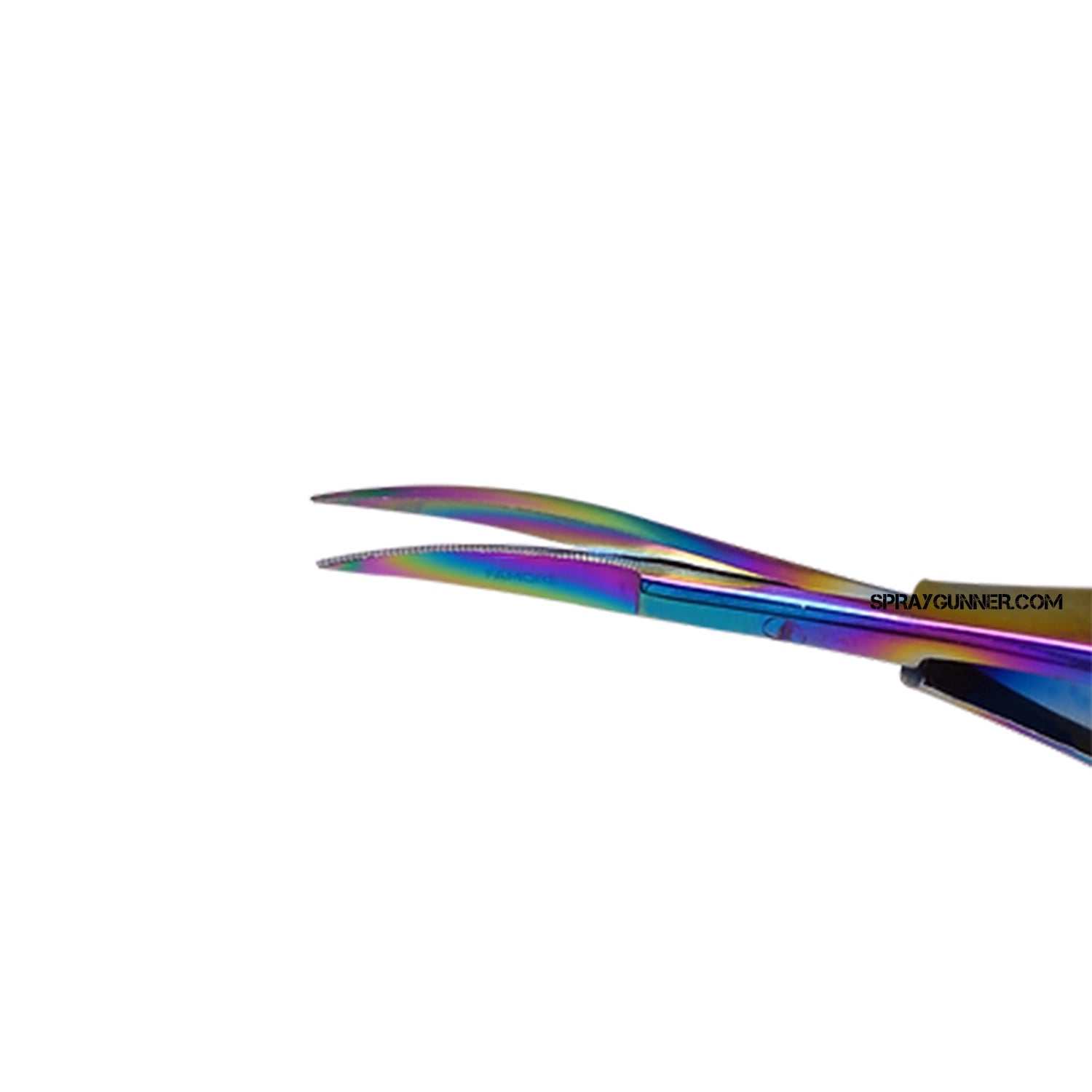 FAMORE EZ Snip Micro Serrated Titanium Coated Curved Blade (738T) - Urbanlystore