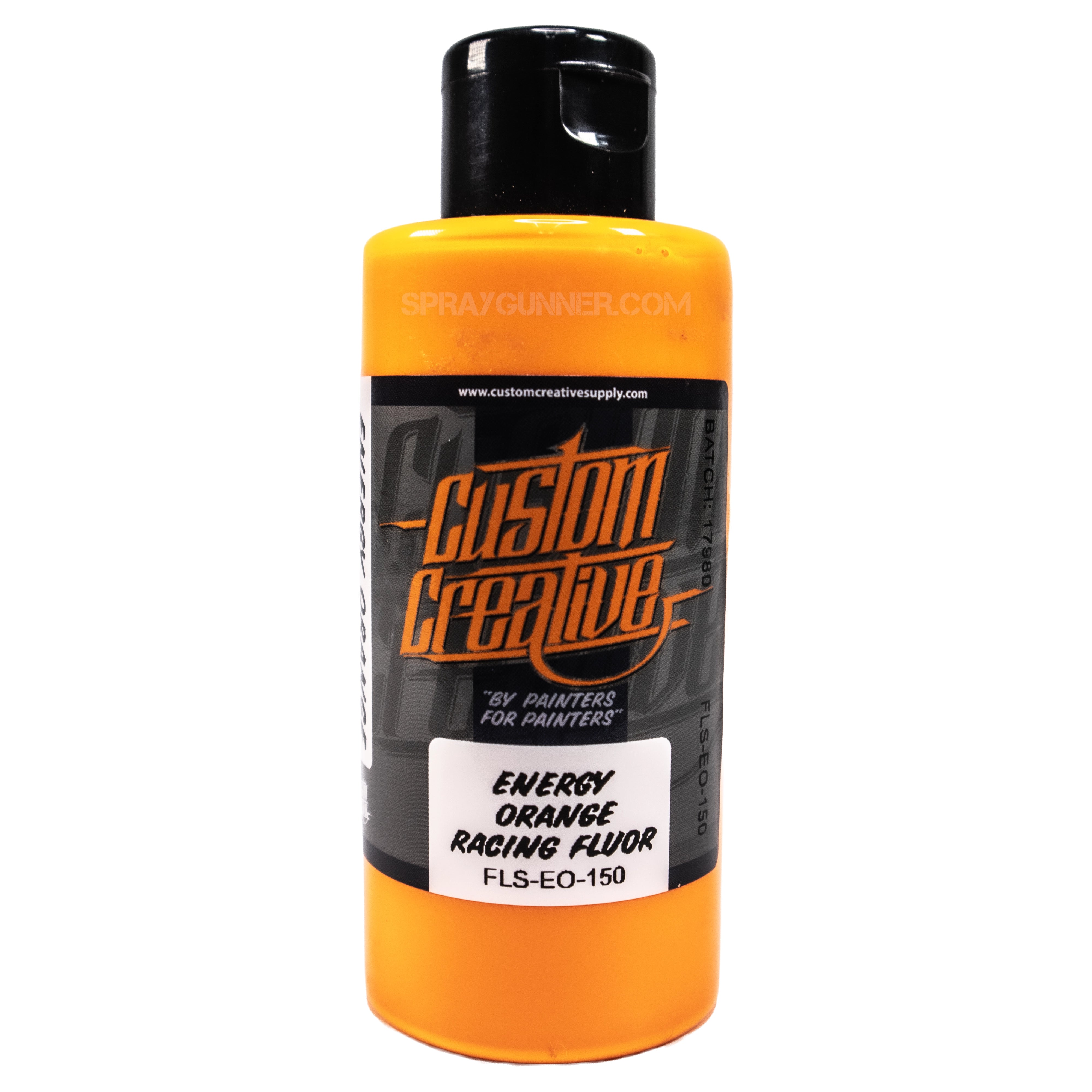 Custom Creative Solvent-Based Racing Fluorescents: Energy Orange 150ml (5oz)