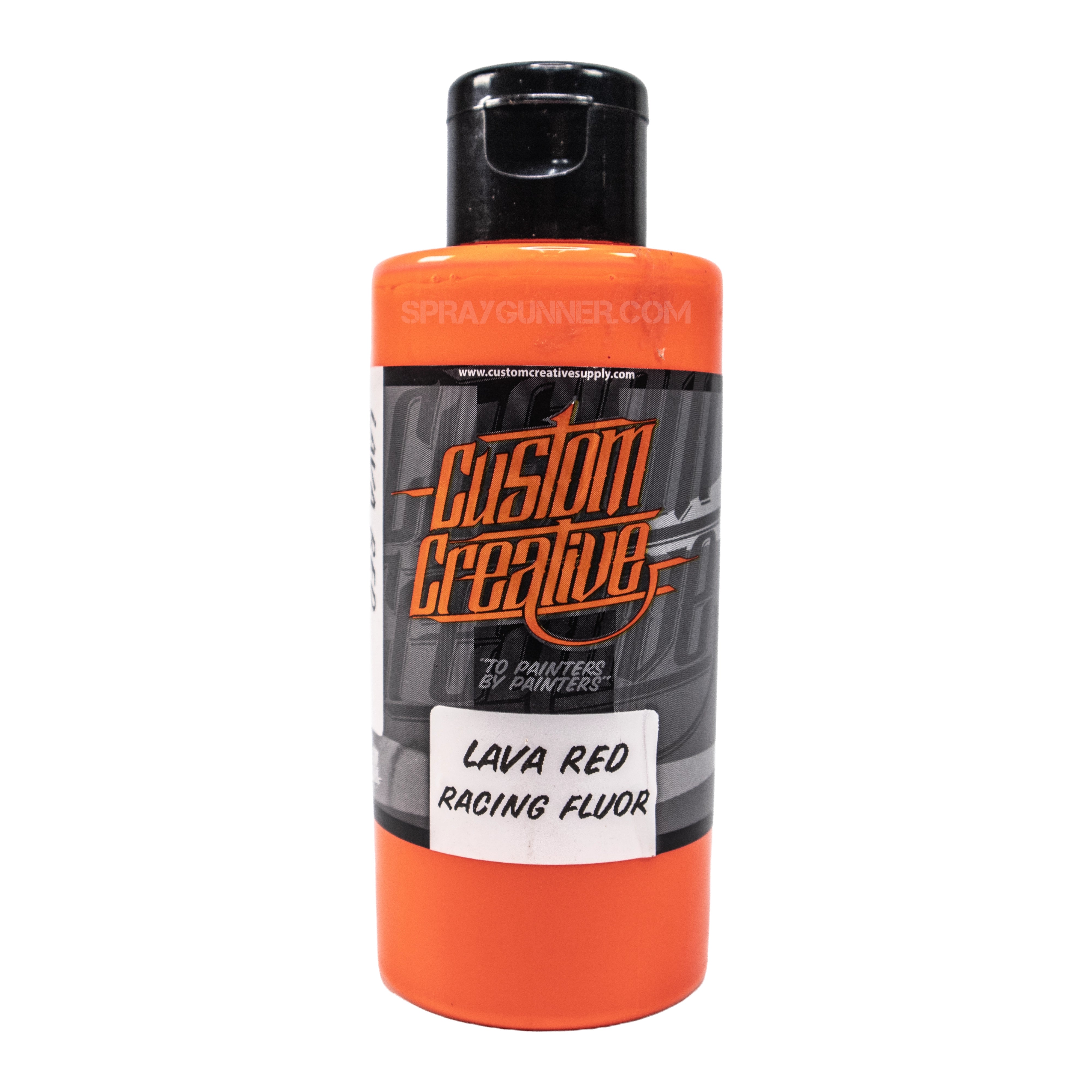 Custom Creative Solvent-Based Racing Fluorescents: Lava Red 150ml