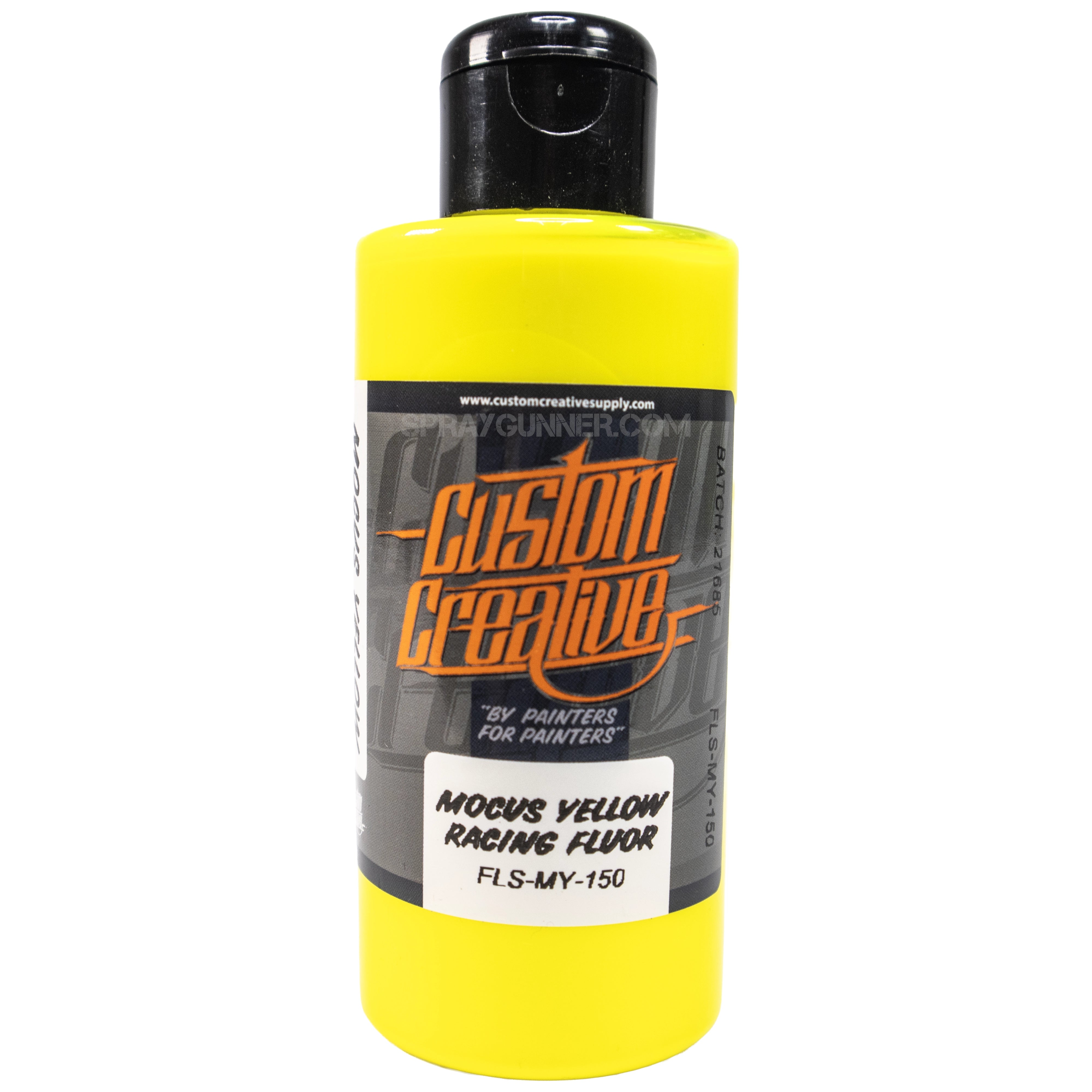 Custom Creative Solvent-Based Racing Fluorescents: Mocus Yellow