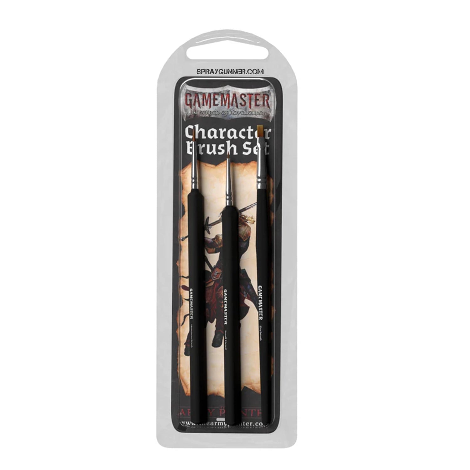 THE ARMY PAINTER: GameMaster Character Brush Set - Urbanlystore