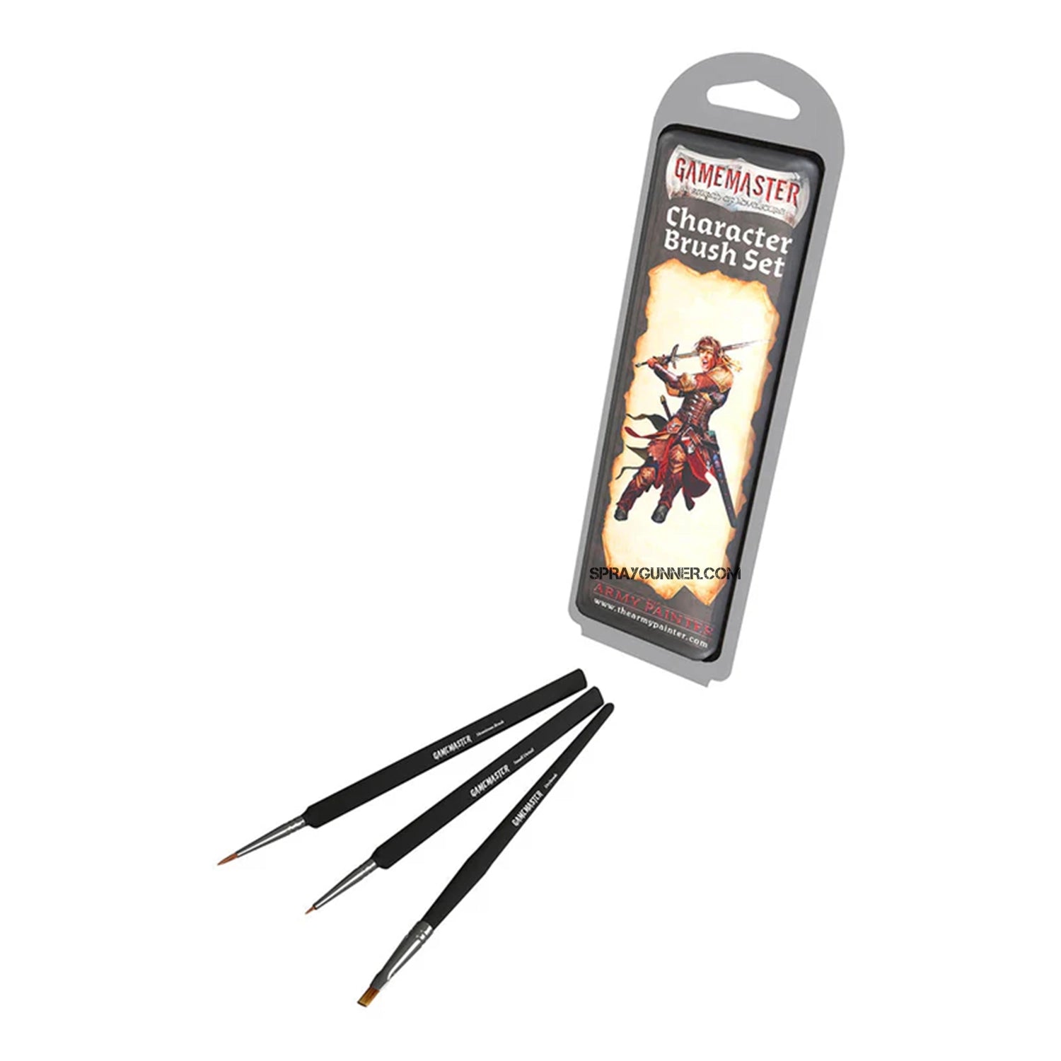 THE ARMY PAINTER: GameMaster Character Brush Set - Urbanlystore