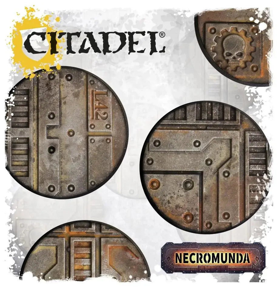 Games Workshop: Necromunda 32mm Bases - Urbanlystore