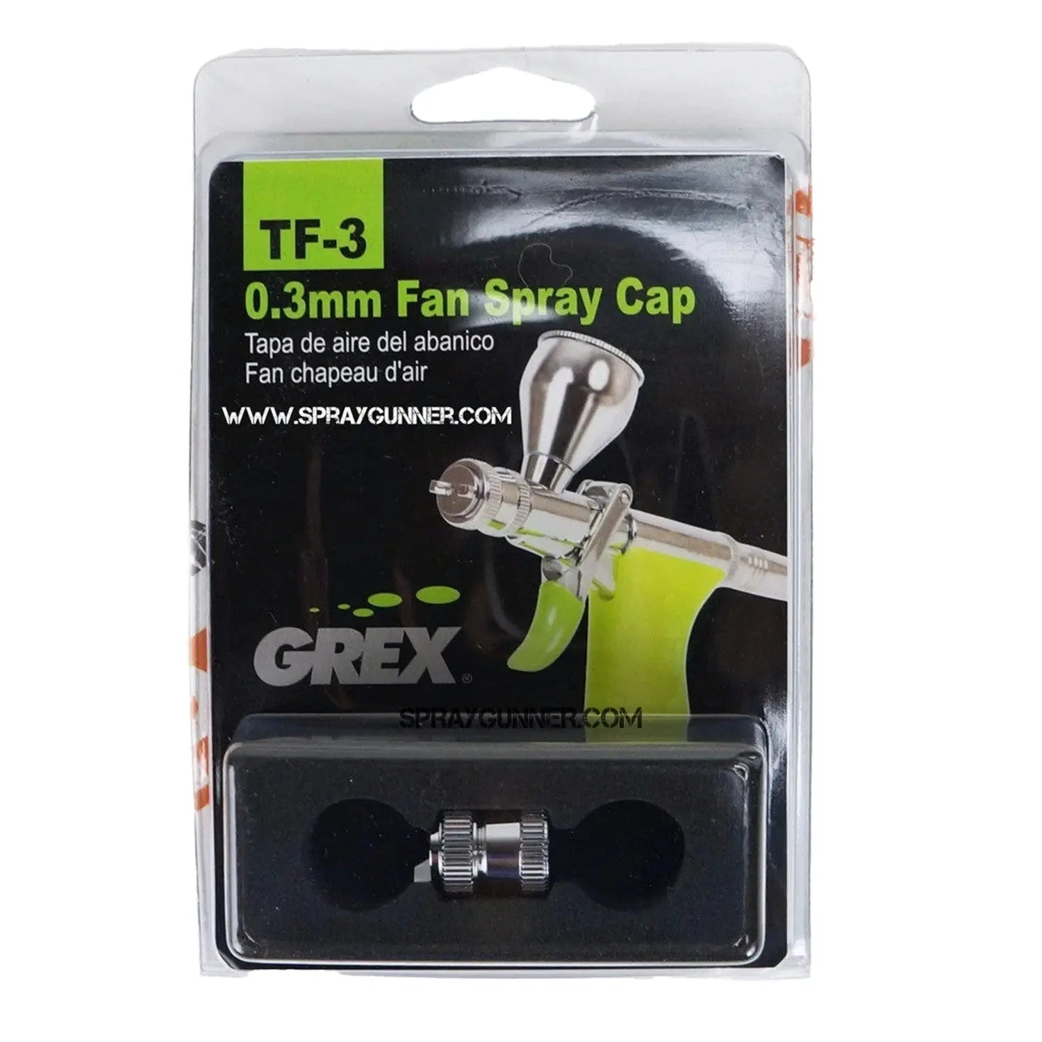 Grex 0.3mm Fan Spray Cap Grex Airbrush