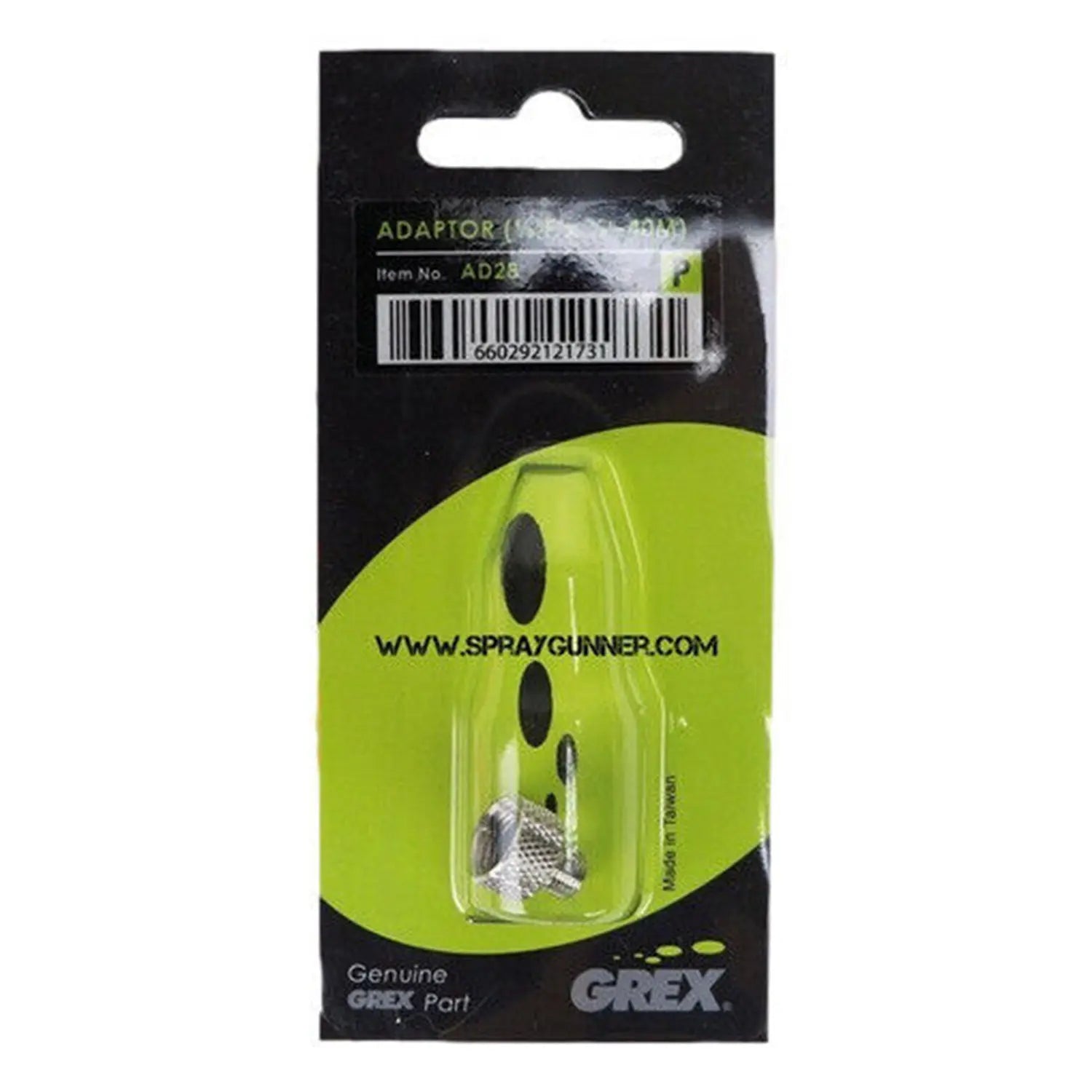 Grex Airbrush to Paasche Hose Adapter Grex Airbrush