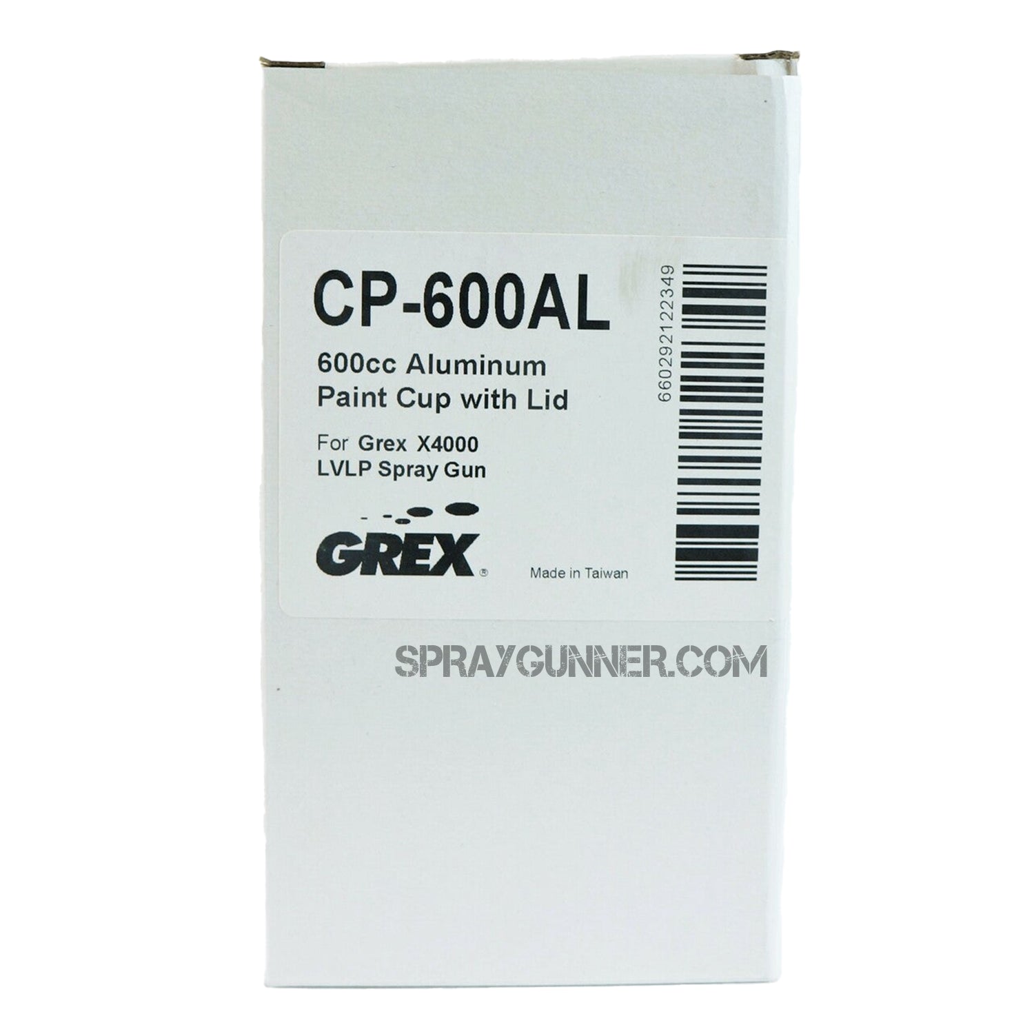 Grex CP-600AL Aluminum Cup with Lid - Urbanlystore