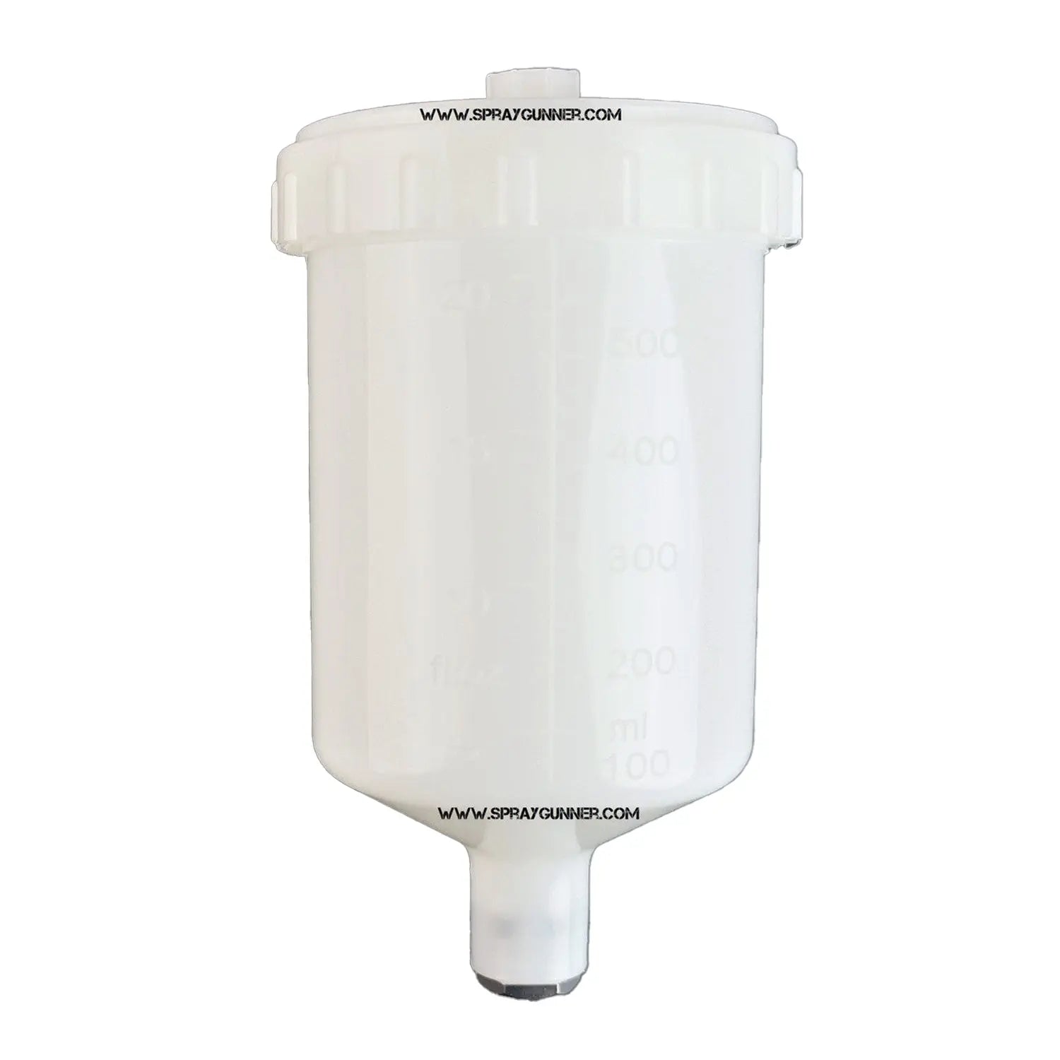 Grex CP-600F 600mL Plastic Cup with Lid Grex Airbrush