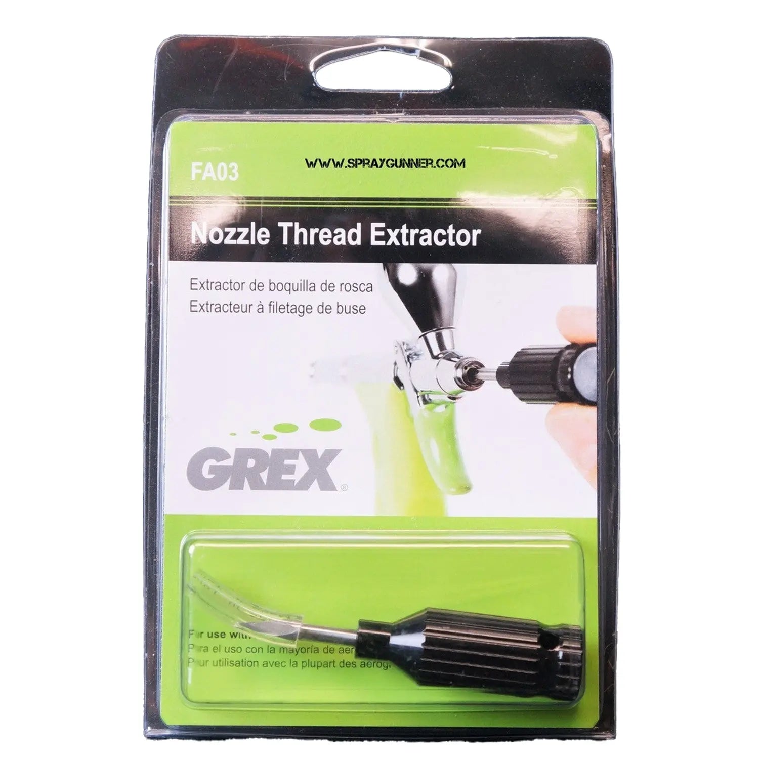 Grex Nozzle Thread Extractor Grex Airbrush