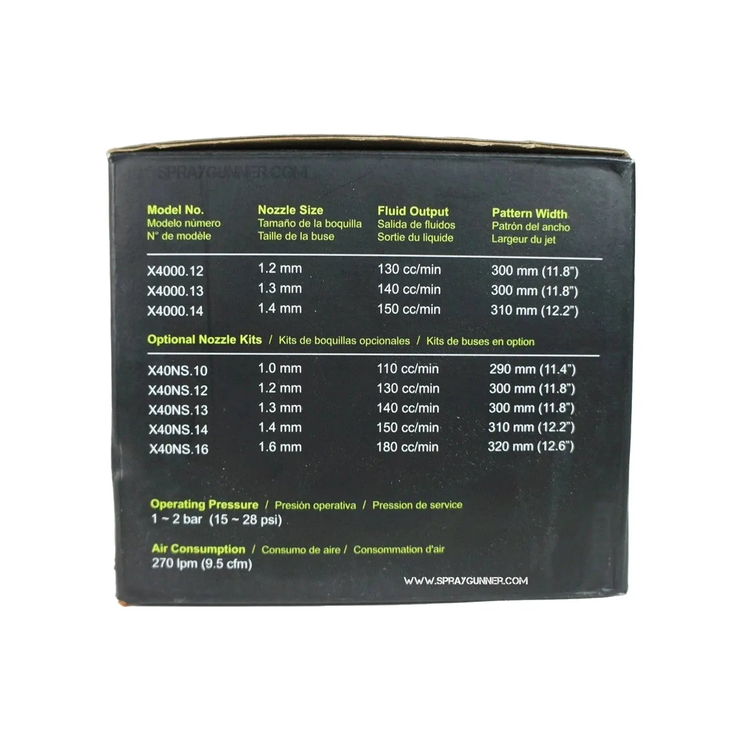 Grex X4000 LVLP Spray Gun Grex Airbrush