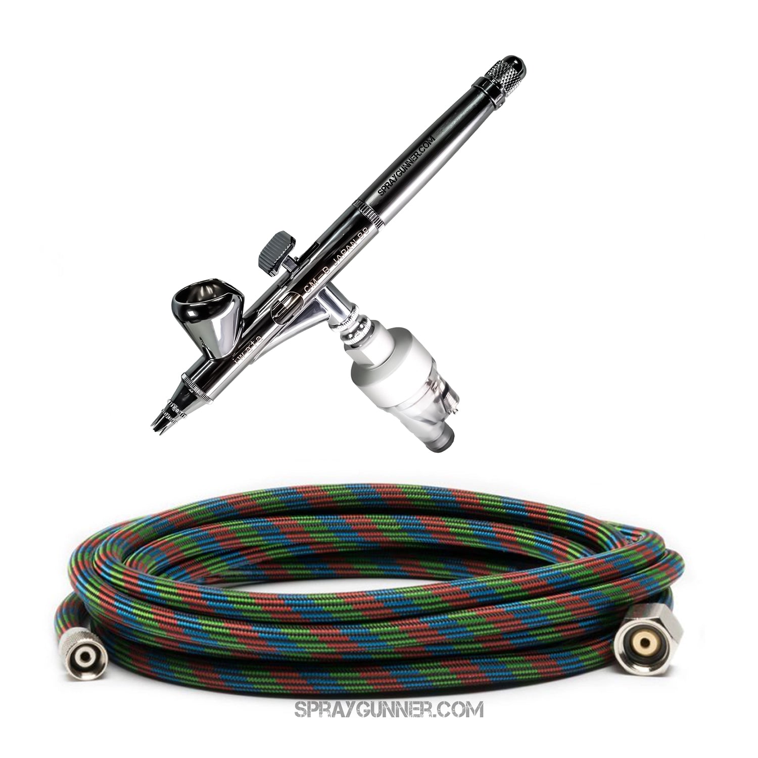 Iwata Micron CM-B Custom Gravity Feed Dual Action Airbrush - Urbanlystore