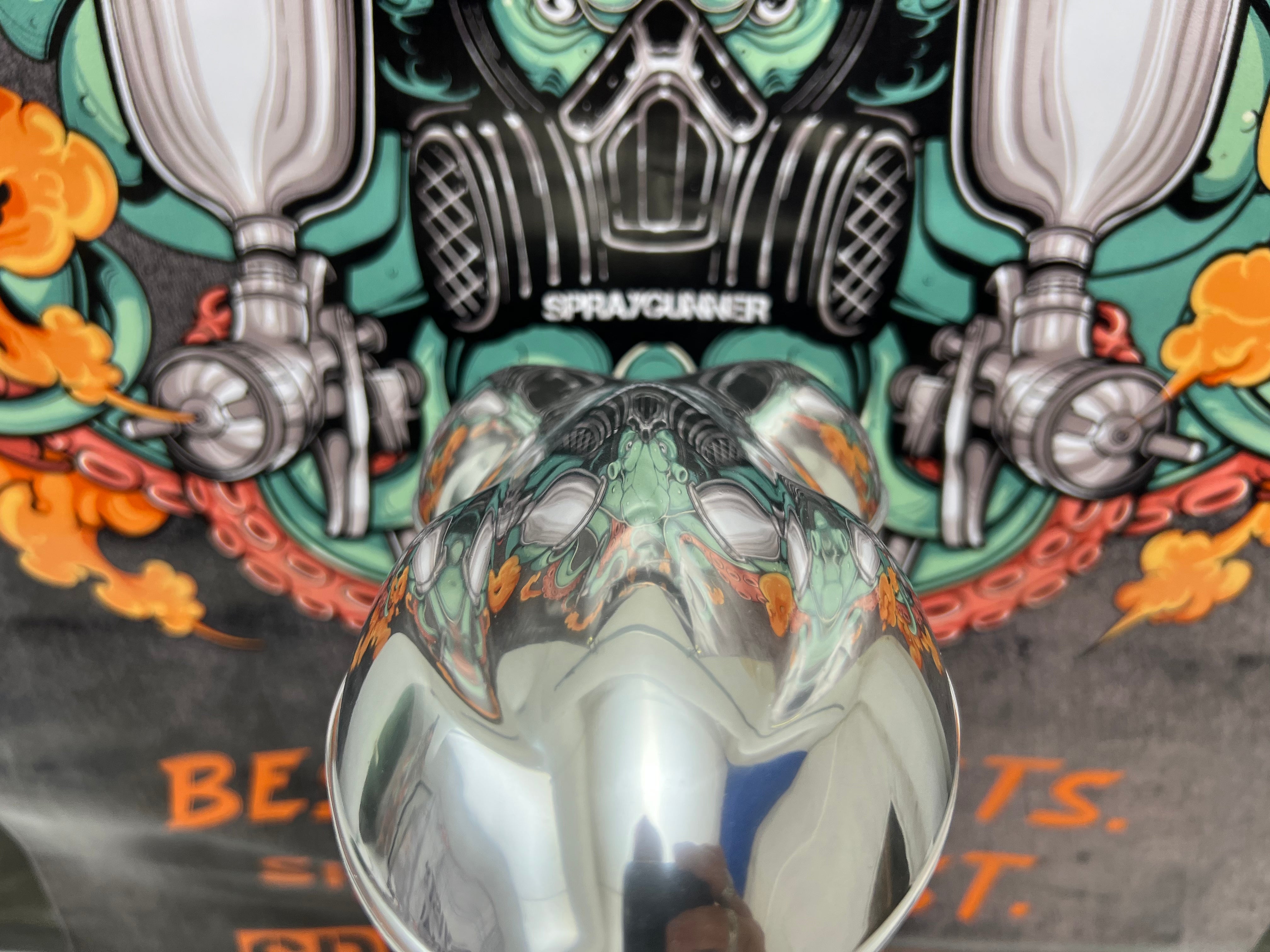 Custom Creative Paints: FX Steel Chrome Effect  250ml/1Liter