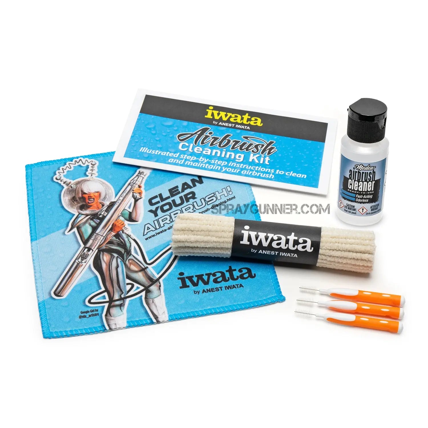 Iwata Airbrush Cleaning Kit Refill Pack Iwata