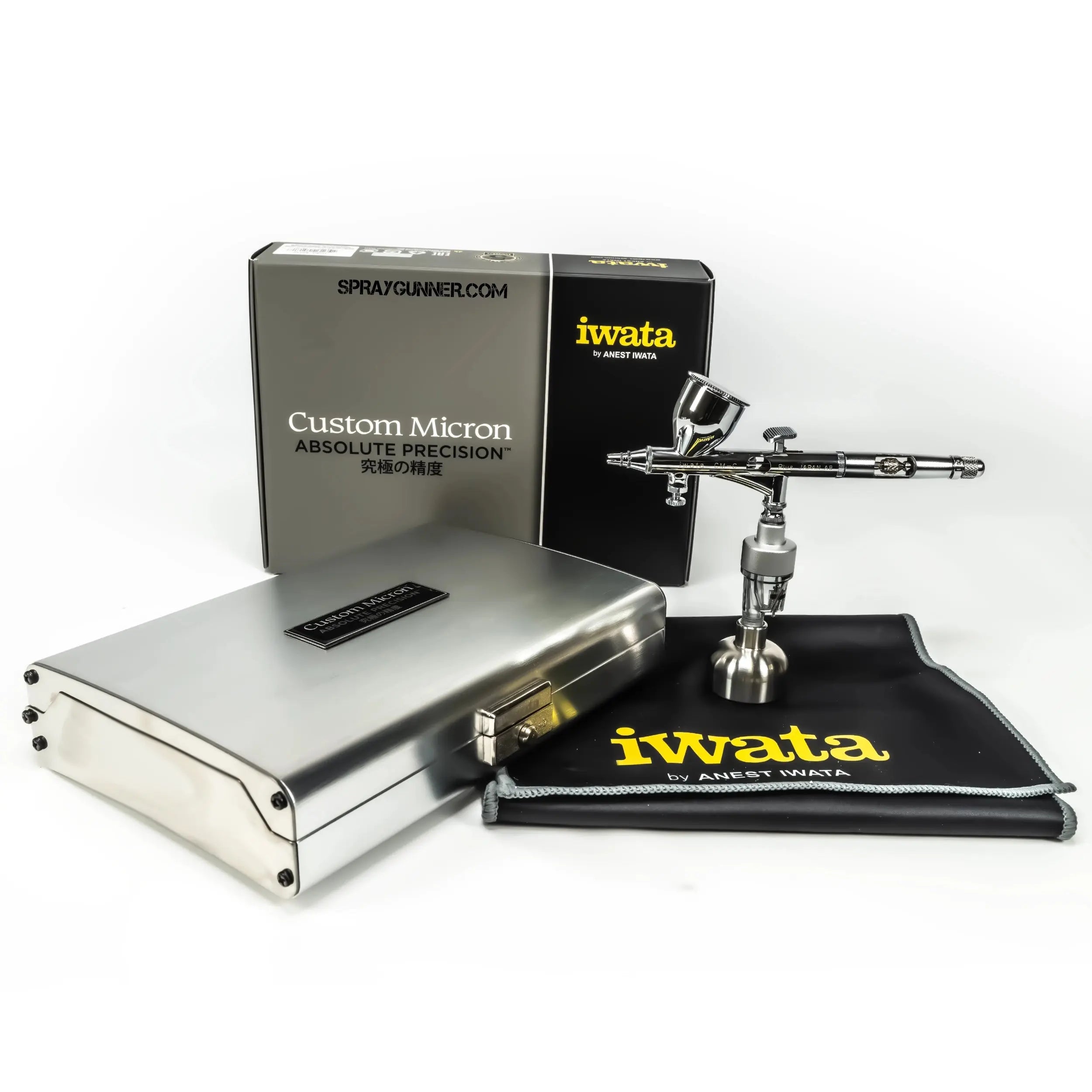 Iwata Custom Micron CM-C Plus Gravity Feed Dual Action Airbrush Iwata