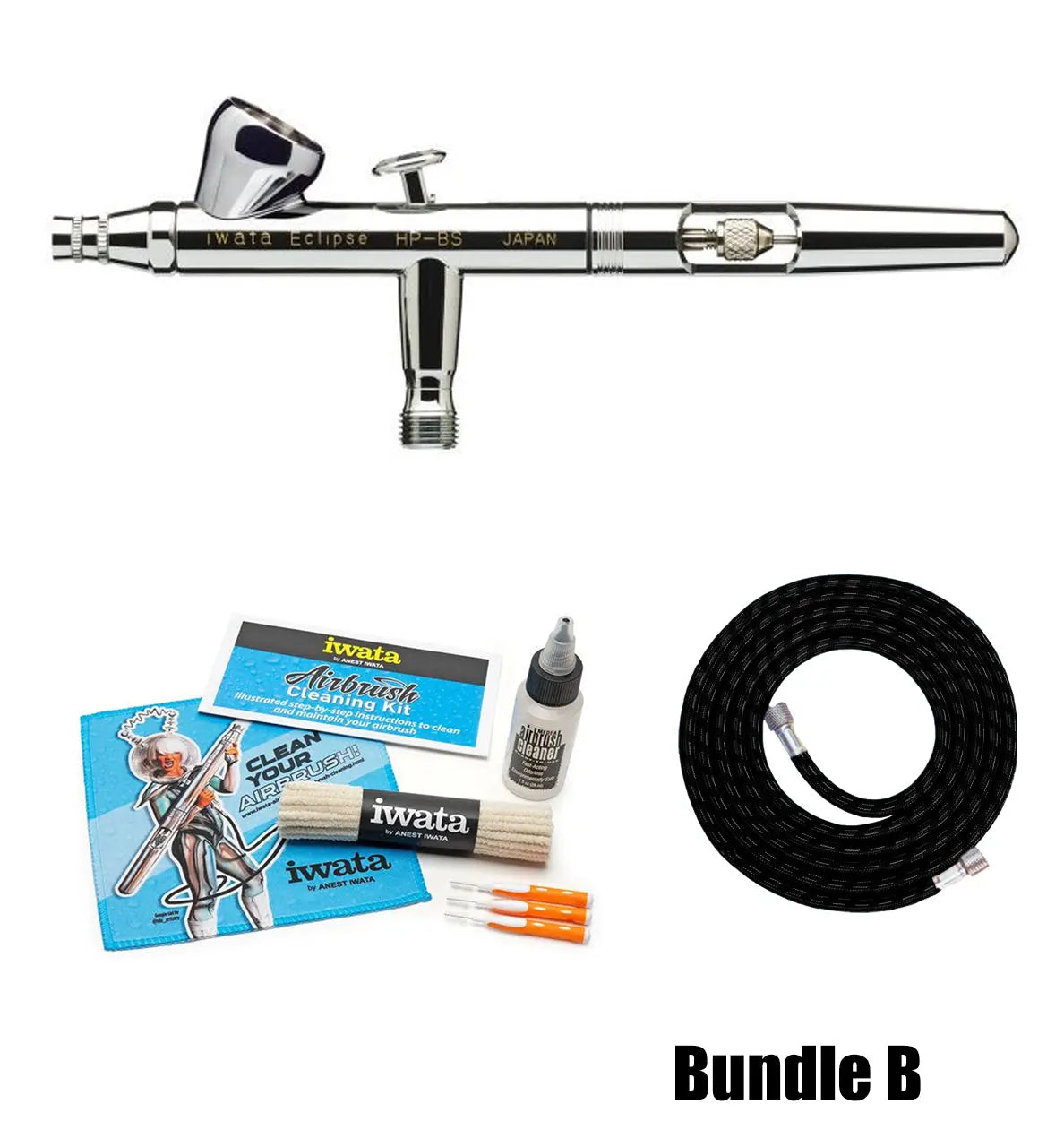 Iwata Eclipse HP-BS Gravity Feed Dual Action Airbrush Iwata