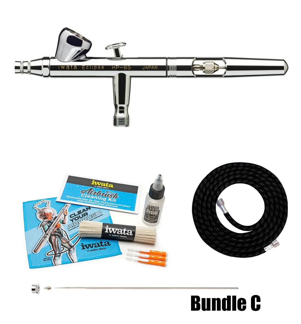 Iwata Eclipse HP-BS Gravity Feed Dual Action Airbrush Iwata