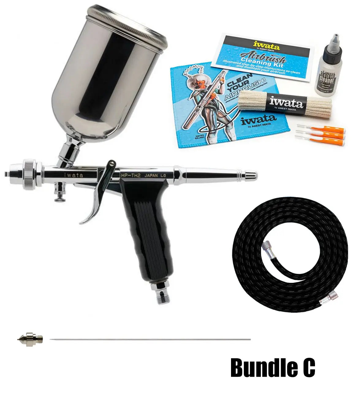 Iwata HP-TH2 Gravity Feed Dual Action Trigger Airbrush Iwata